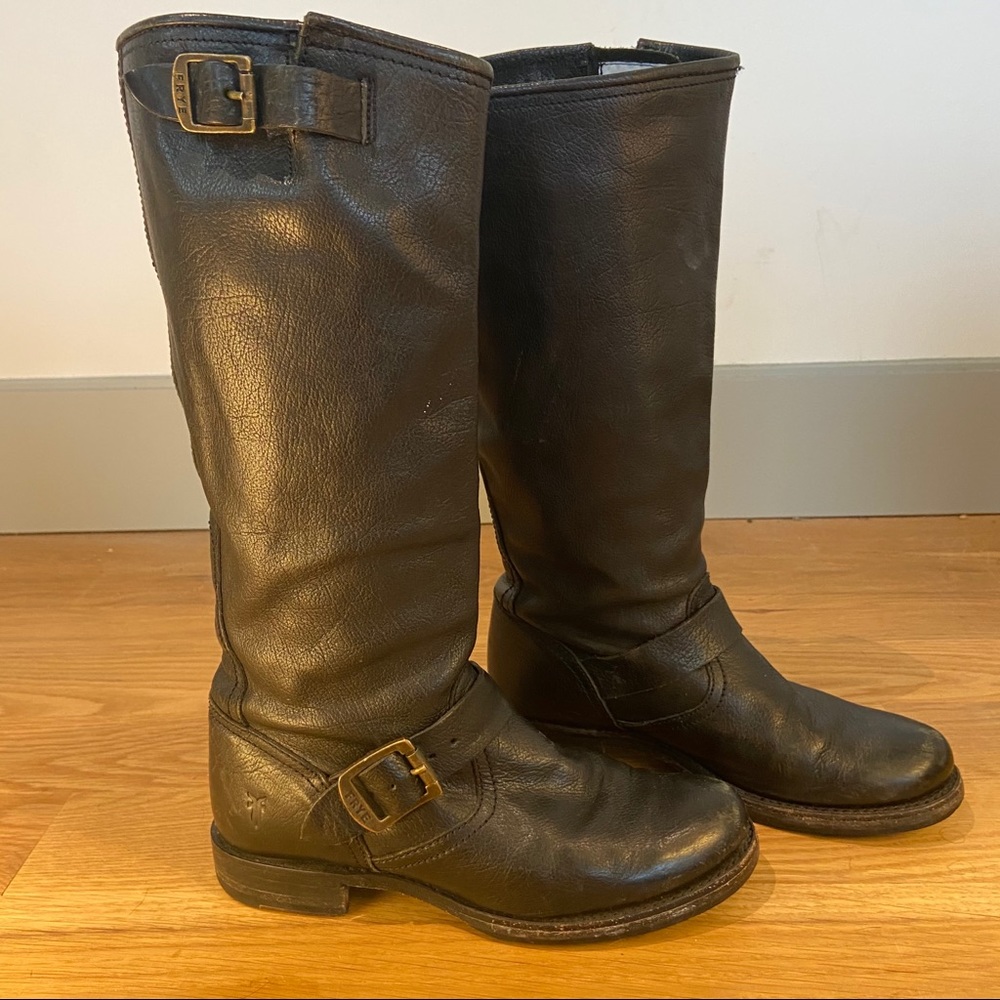 Frye Veronica slouch boot tall